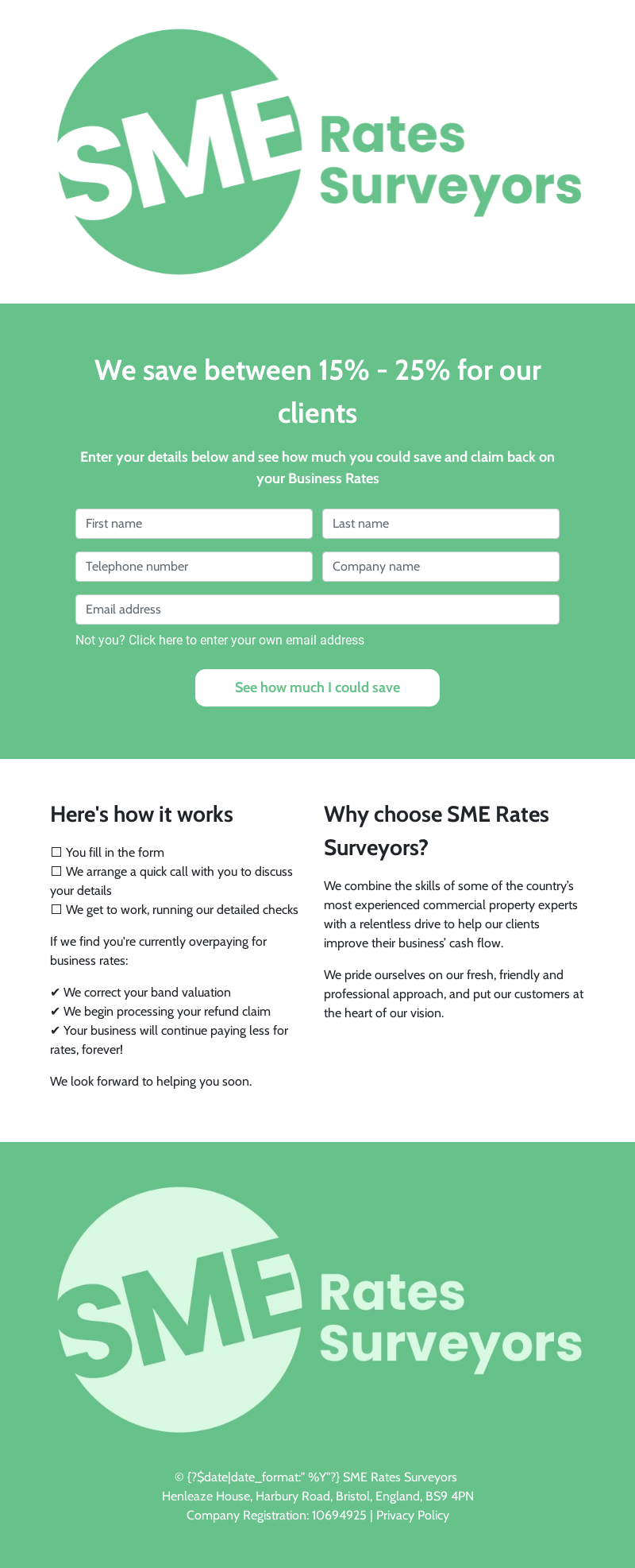 Kensington & Shaw | Rates Checker